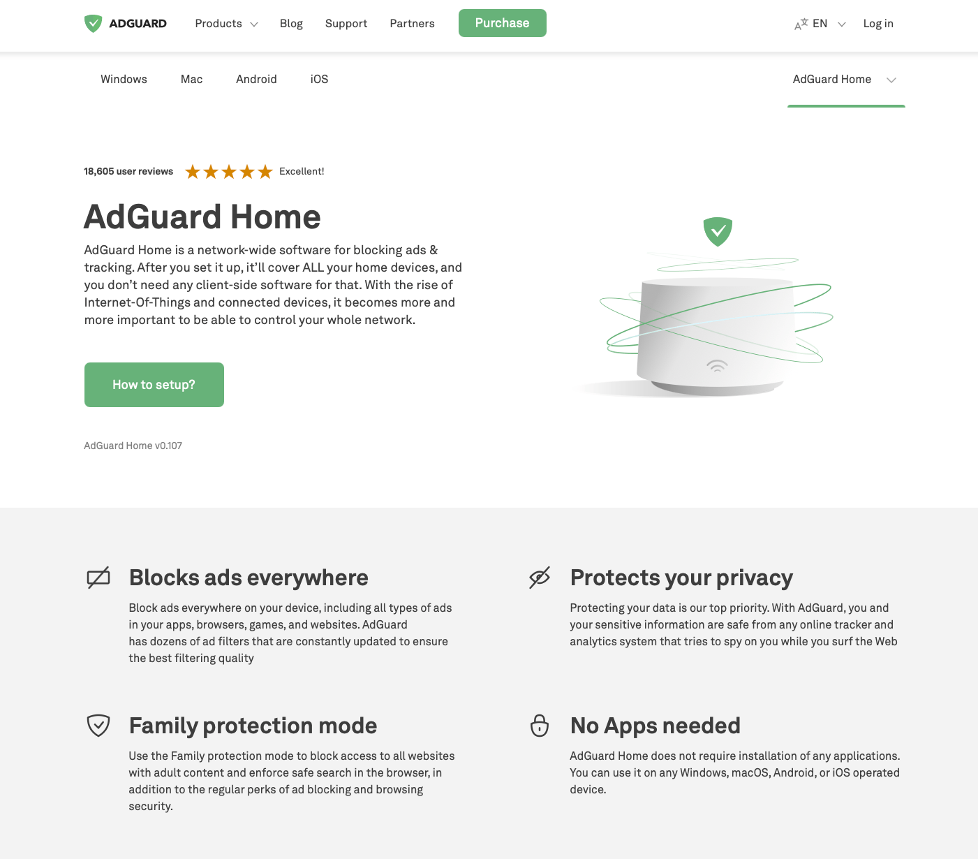 AdGuard Homepage